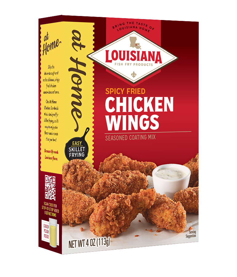 At Home Spicy Chicken Wing Mix 4.5 oz