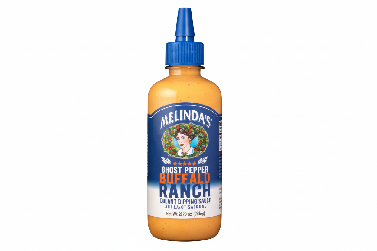 Melindas Ghost Pepper Buffalo Ranch 355mL