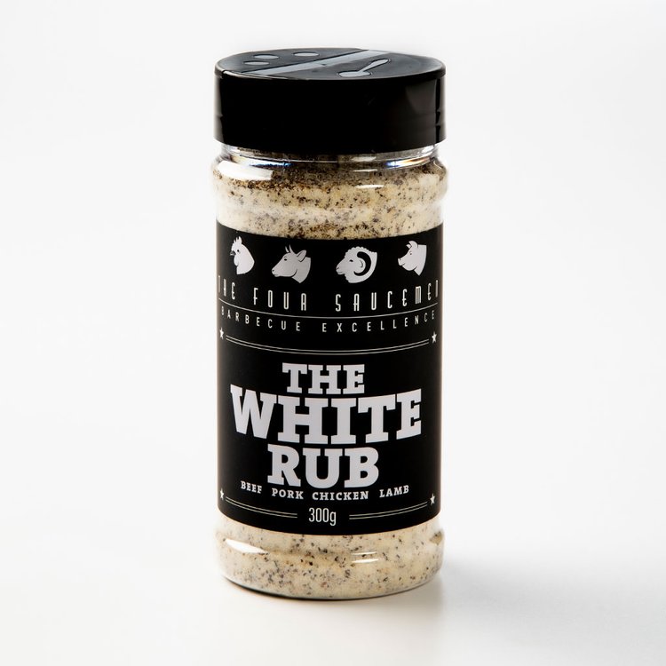 The Four Sauceman The White Rub 300g
