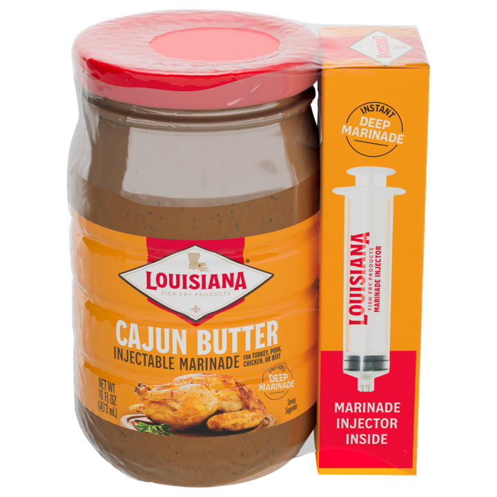 Cajun Butter Marinade with Injector 16 oz