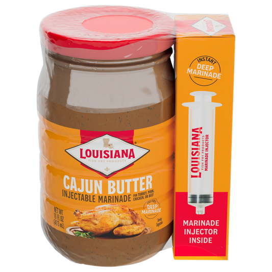 Cajun Butter Marinade with Injector 16 oz