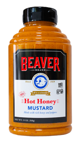 Beaver Hot Honey Mustard 354g