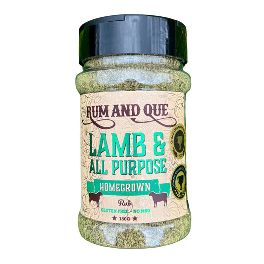 Rum and Que "Homegrown" BBQ Rub 200g