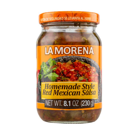 La Morena Homemade Style Red Mexican Salsa