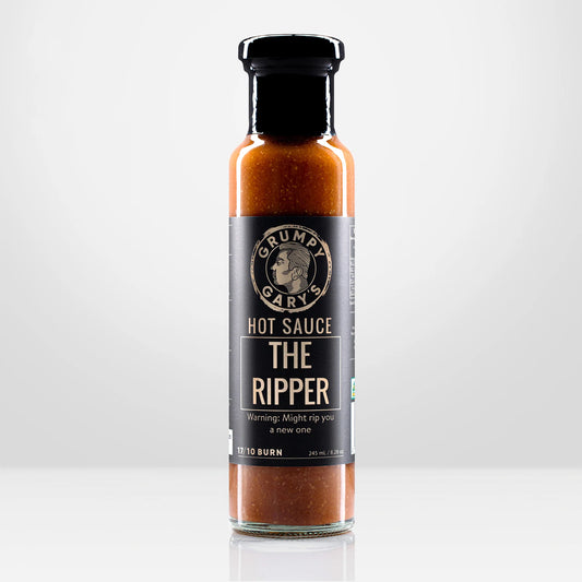 Grumpy Gary's The Ripper Hot Sauce 17/10 BURN