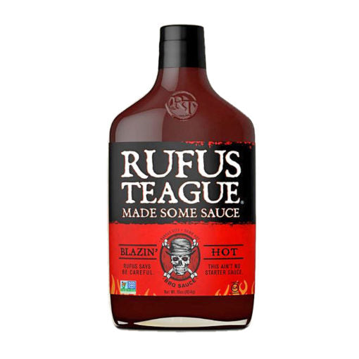 RUFUS TEAGUES Blazin Hot BBQ Sauce 454g