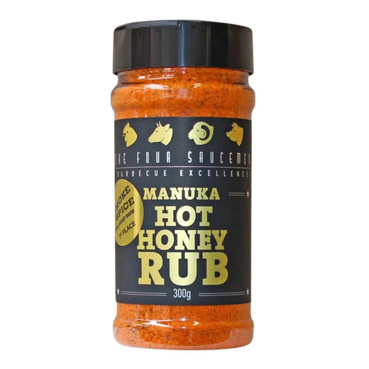 The Four Saucemen 'Manuka Hot Honey Rub' 300g