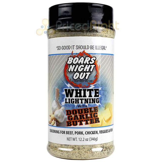 Boars Night Out White Lightning Double Garlic Butter Rub